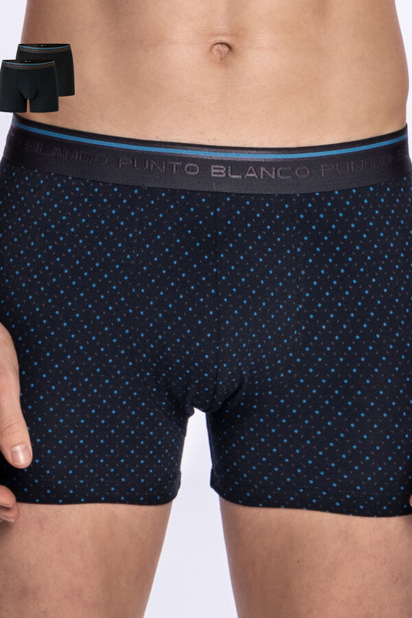 Punto Blanco Pacote de 2 boxers estampado