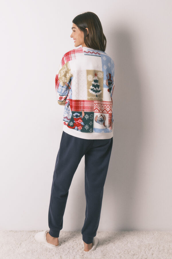 Women'secret Pijama polar estampado