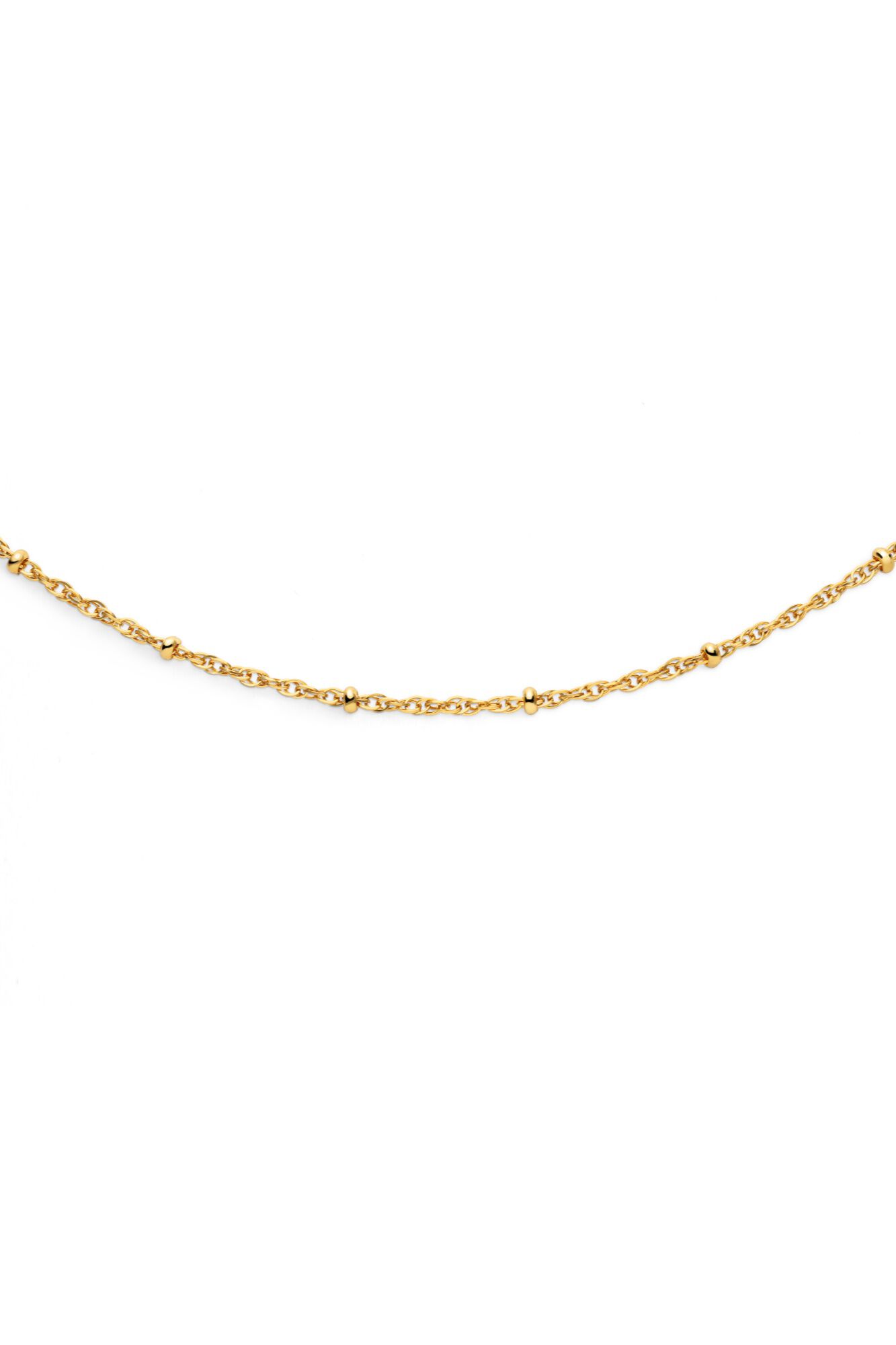 Singularu Collar Chance Acero Ba&ntilde;o Oro