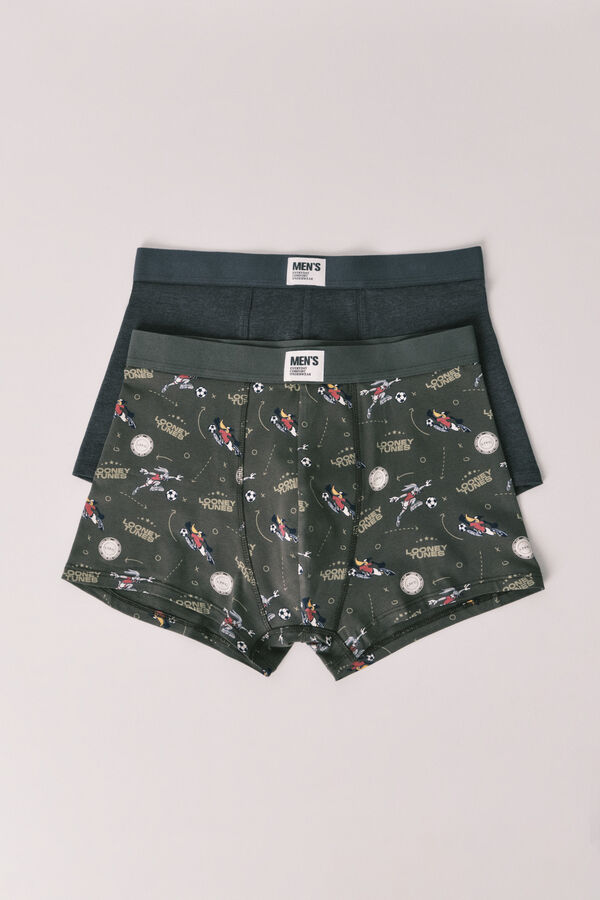 Women'secret Pack 2 cuecas boxer Looney Tunes multicolour