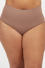 Womensecret High waist recycled nylon shaping panty nude