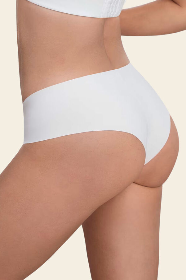 Leonisa Invisible high- rise panty white