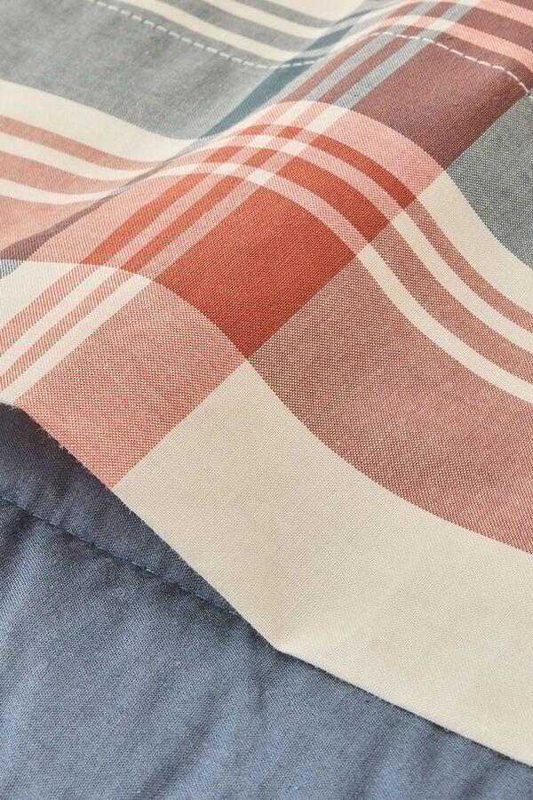 Textura Sábana de cuadros estampado