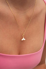 Singularu Gold Plated Mermaid Charm printed