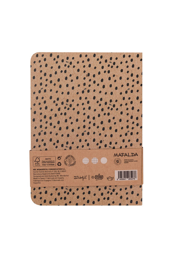 Mr. Wonderful Set de 3 libretas A6 - Mafalda estampado