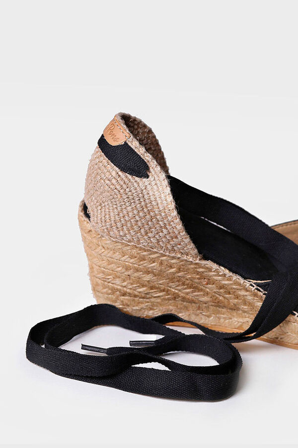 Toni Pons Alpargata valenciana de tac&oacute;n - CALONGE negro