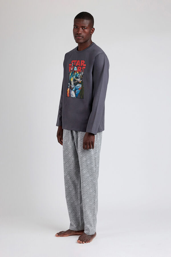 Admas Pijama Boba Fett A cinzento