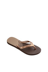 Havaianas Chinelos Hav. Elegância Marrom Escuro castanho