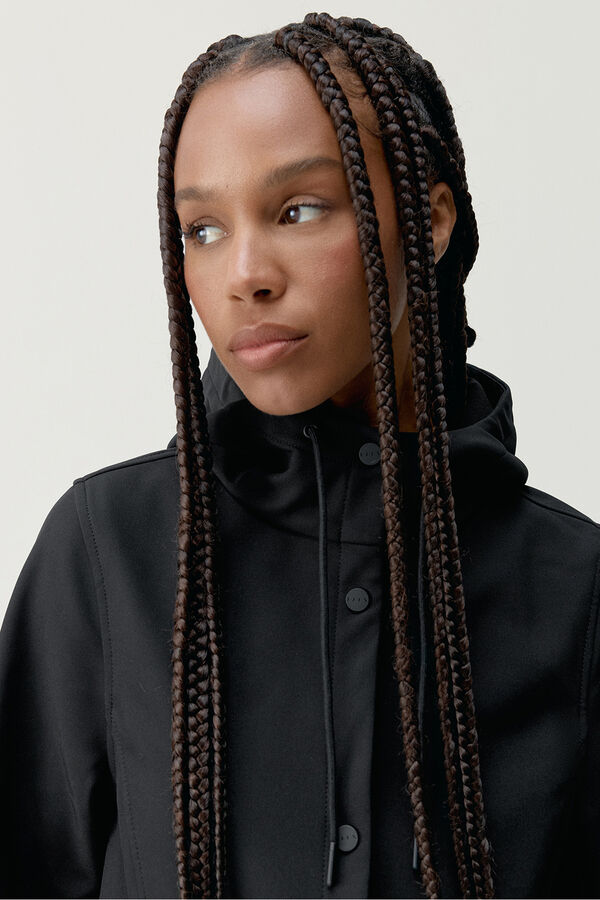 Born Living Yoga Casaco trench preto