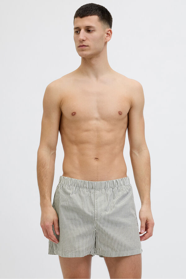 Jack & Jones Pacote Boxer Popelina Combinado 3 cru