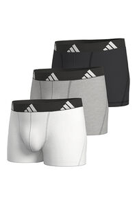 Adidas Pacote com 3 boxers de algodão Active Flex 