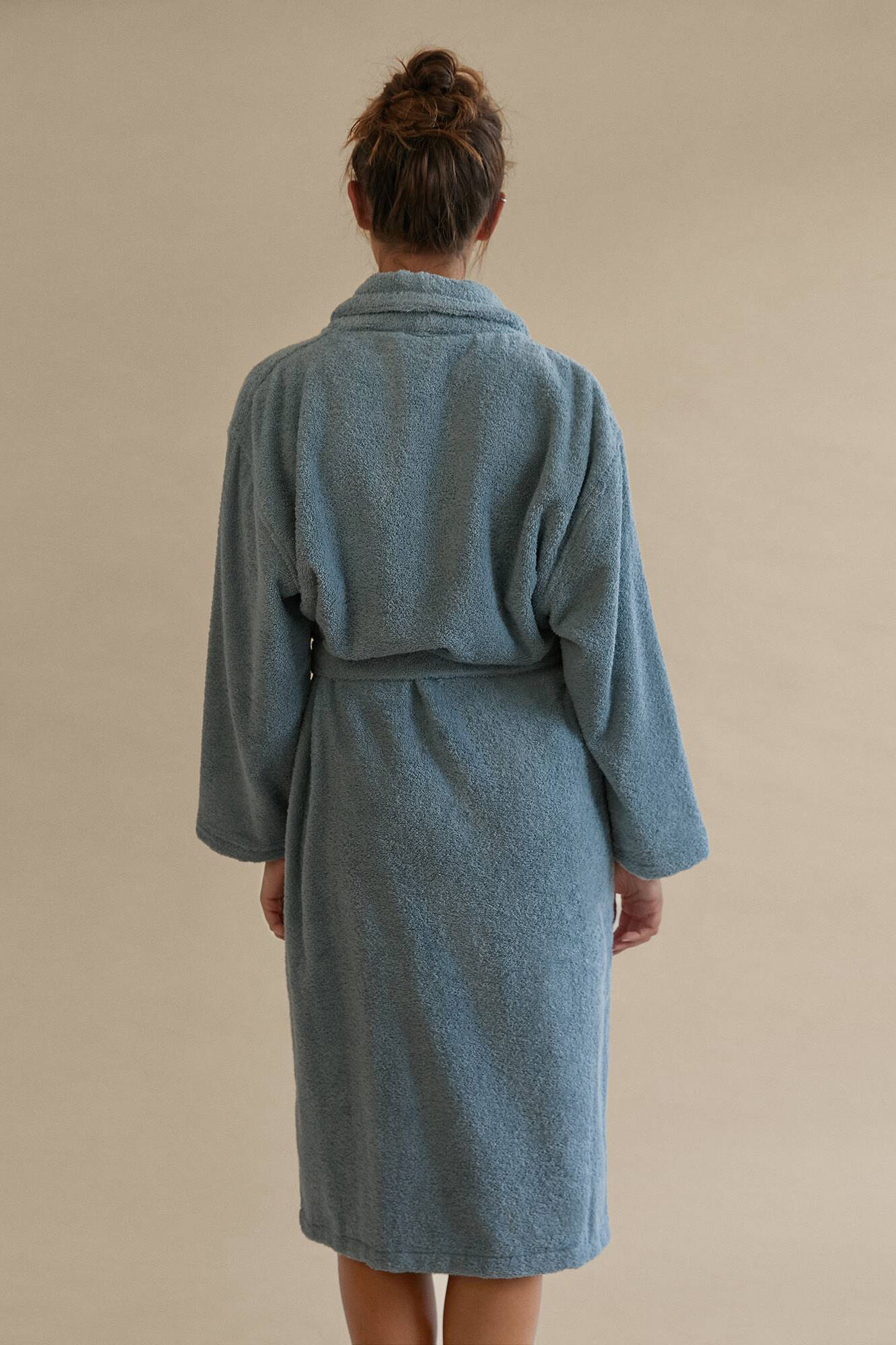 Textura Albornoz rizo algod&oacute;n