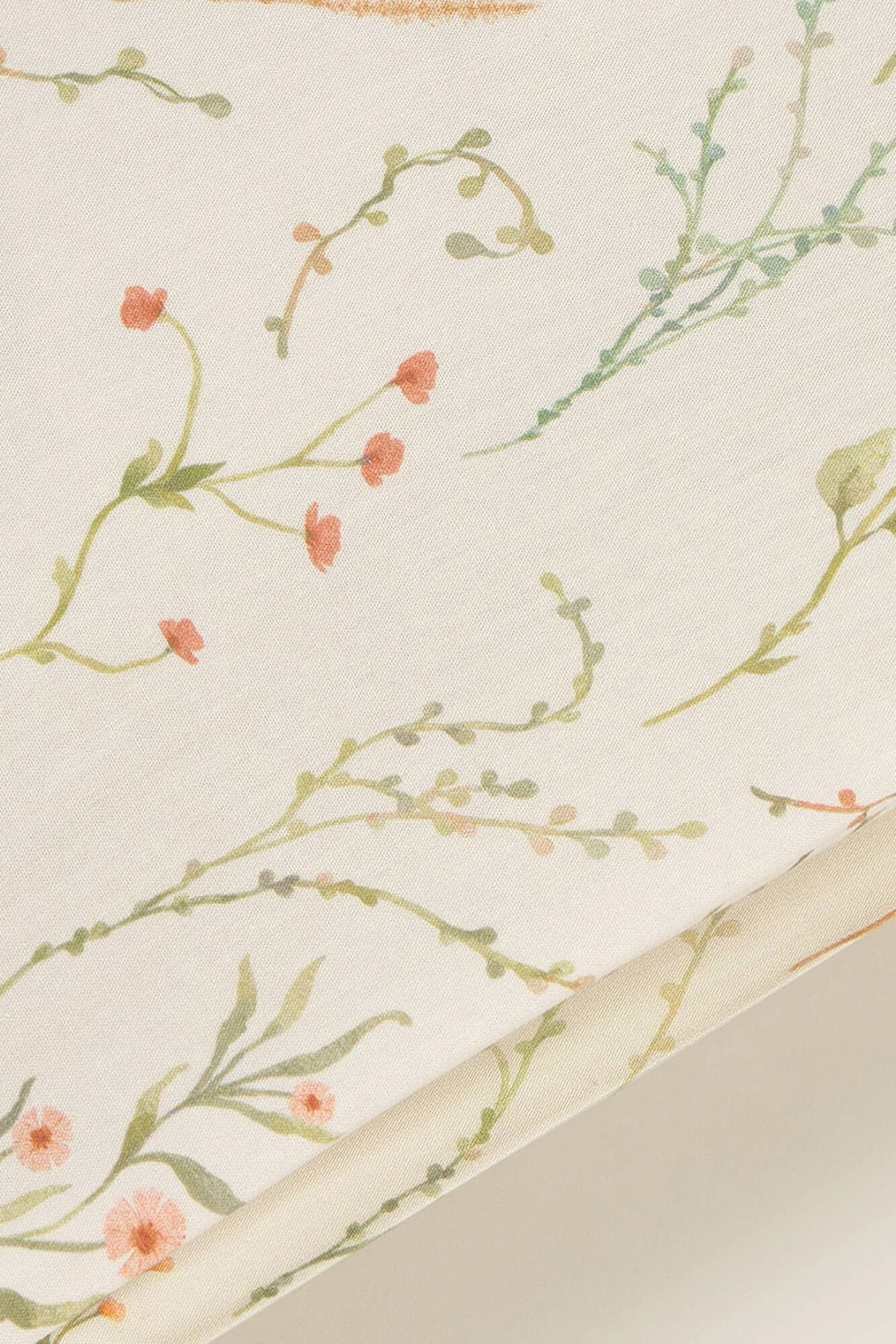 Textura Fronha de cetim estampada