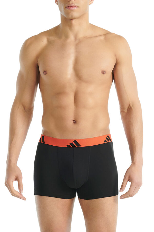 Adidas Pacote com 3 boxers de algodão Active Flex estampado