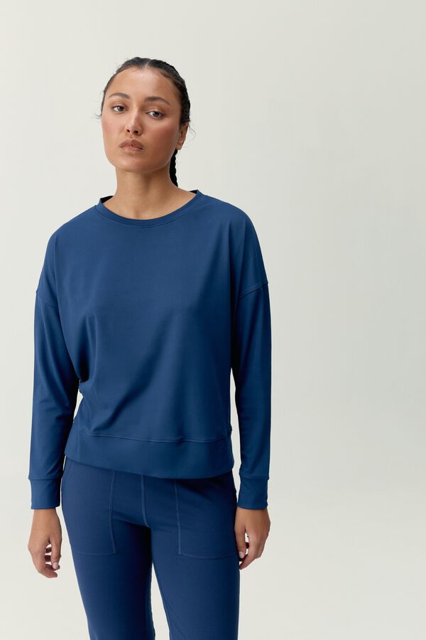 Born Living Yoga Sweatshirt Daba azul-marinho azul