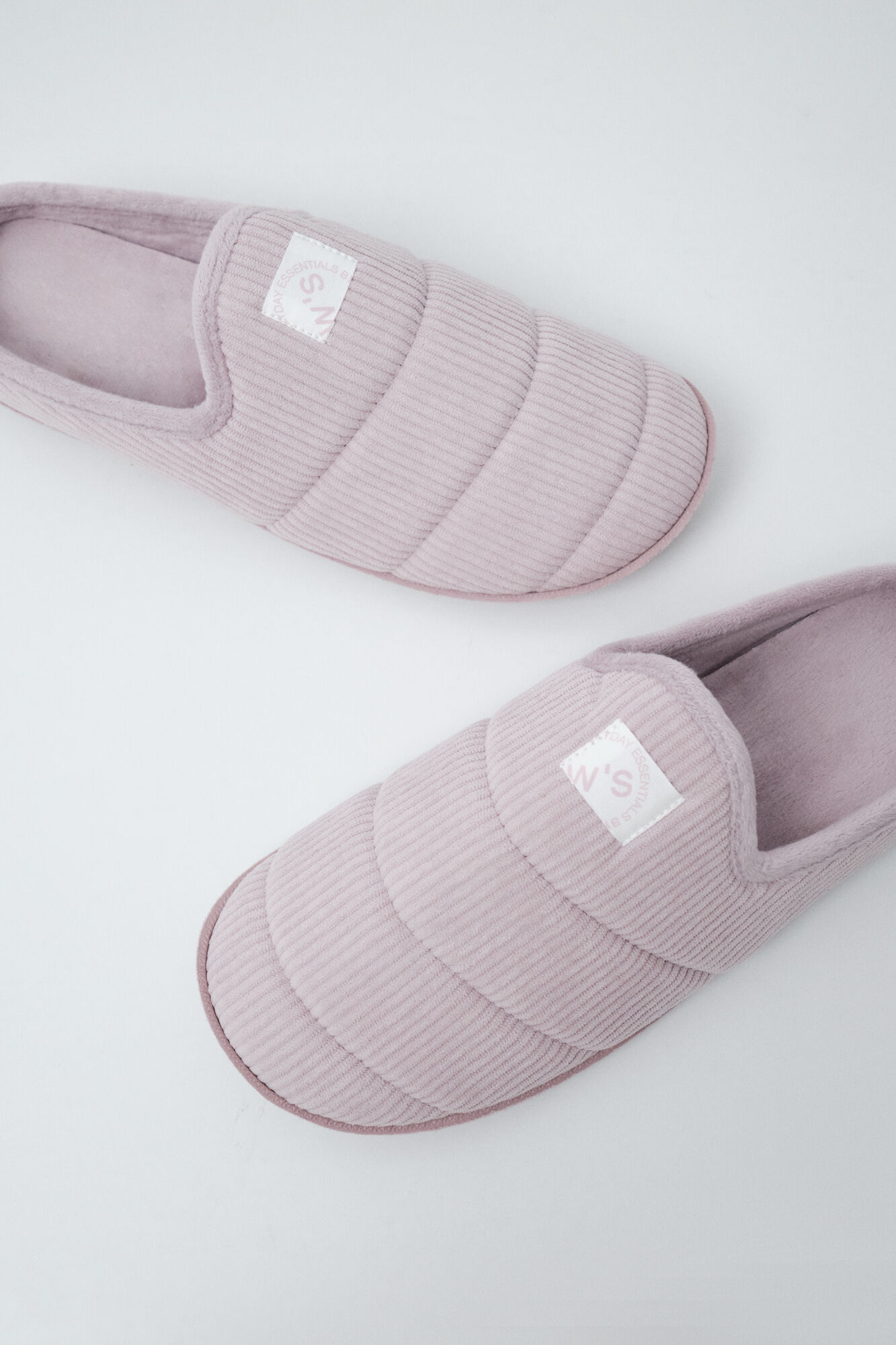 Women'secret Chinelos de quarto com sola acolchoada rosa