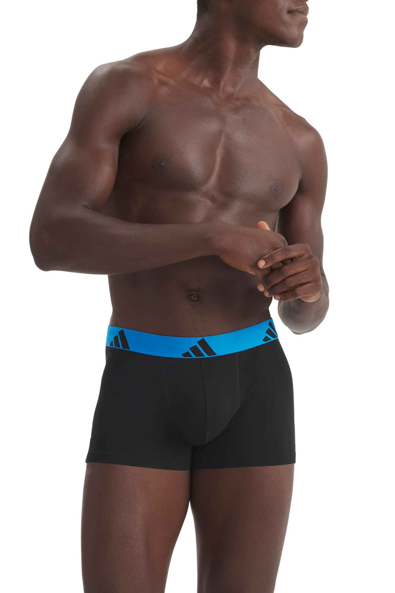 Adidas Pack 3 boxers com logo