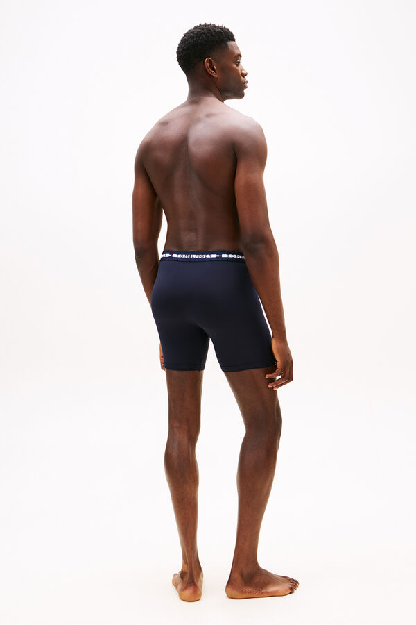 Tommy Hilfiger Pacote com 3 Boxers de Algodão preto