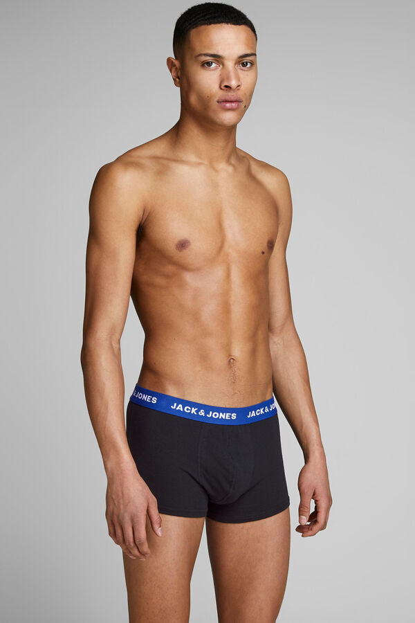 Jack & Jones Pack de 5 boxers b&aacute;sicos azul