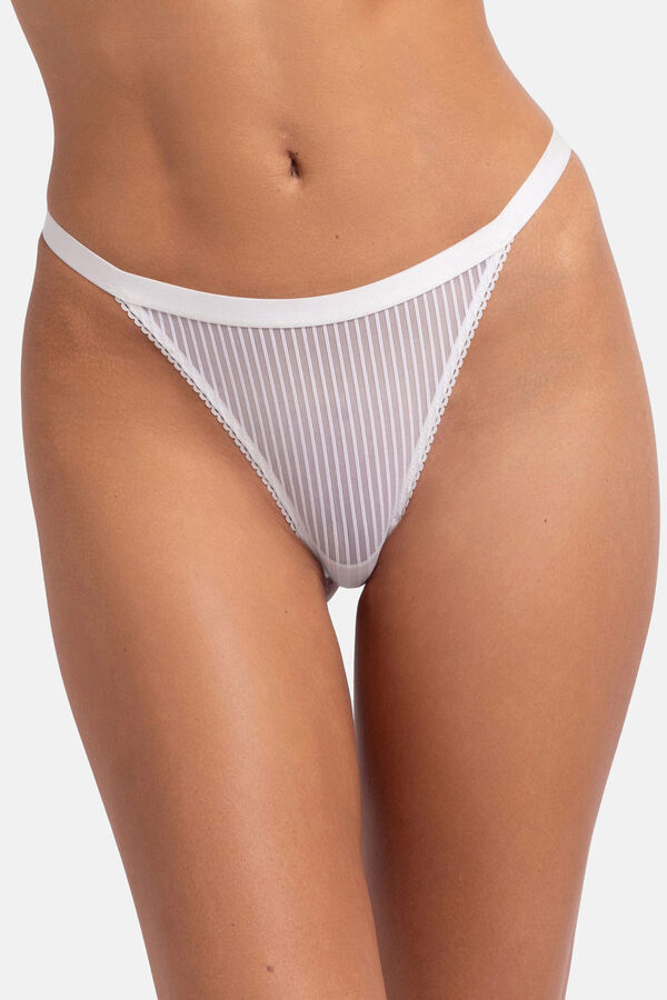 Dorina Pack of 2 thongs brown
