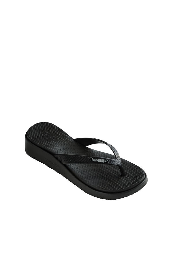Havaianas Chinelos Hav. Plataforma alta preta preto
