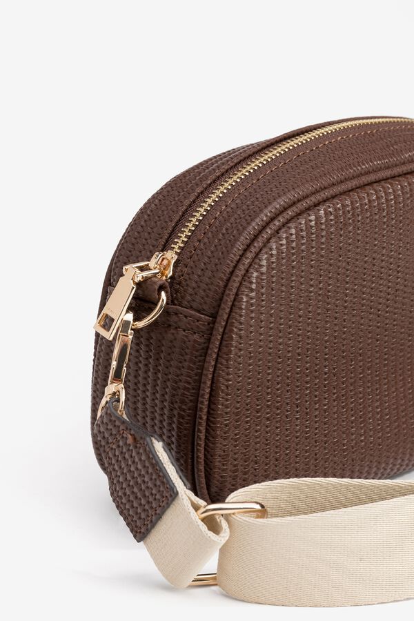 Vilanova Mala a tiracolo texturizada cru