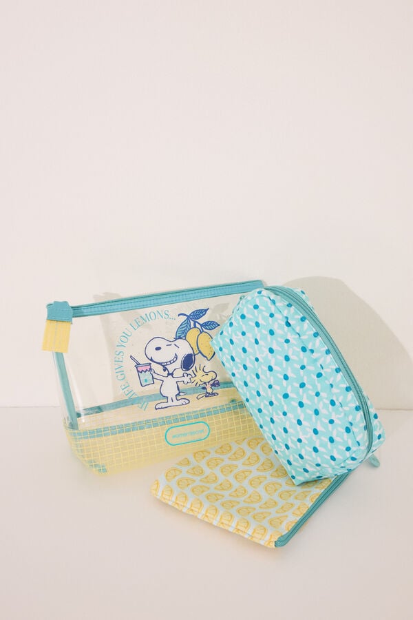 Women'secret Pack neceser Snoopy multicolor estampado