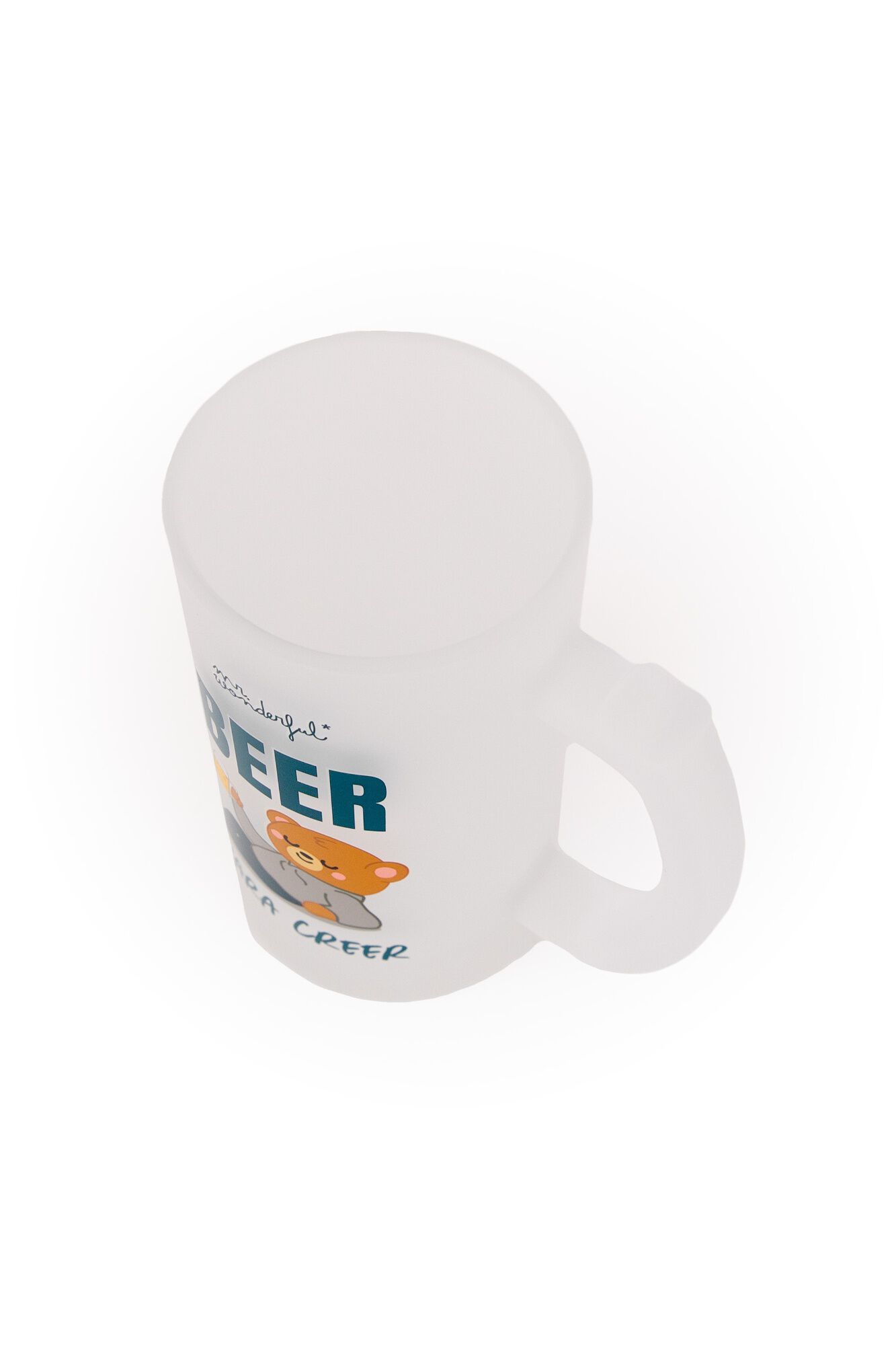 Mr. Wonderful Caneca de cerveja - Beer para creer