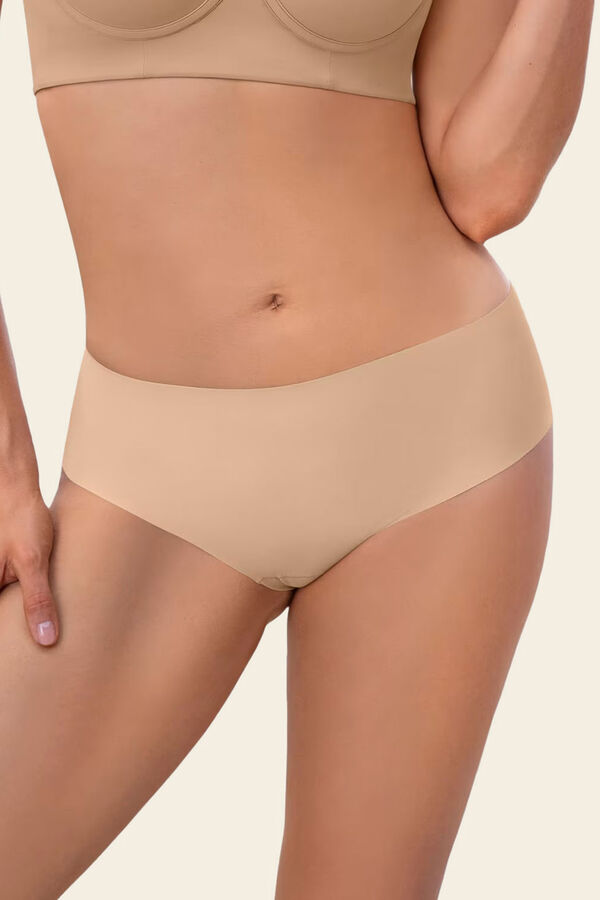 Leonisa Braga invisible tiro alto&nbsp; beige