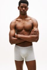 Tommy Hilfiger Pack 3 boxers em algod&atilde;o estampado