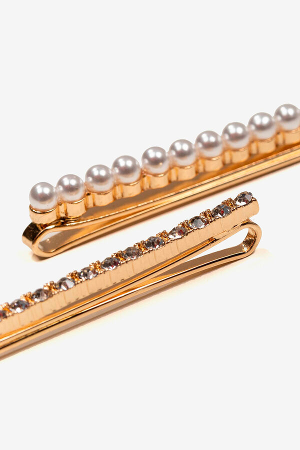 Vilanova Pack de dos horquillas amarillo