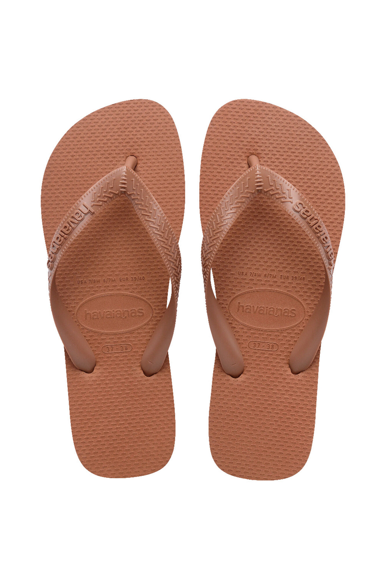 Havaianas Chinelos Hav. Top Senses Marrom Escuro