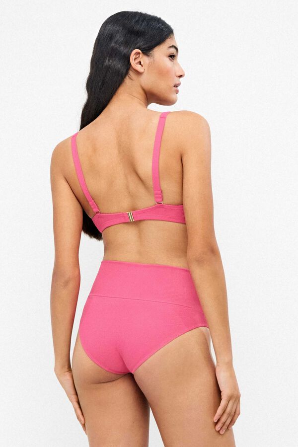 Gisela Cueca de biqu&iacute;ni multiposi&ccedil;&atilde;o rosa