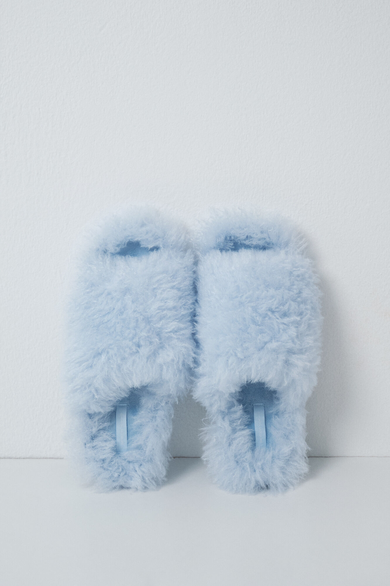 Women'secret Chinelos de quarto de peluche azul