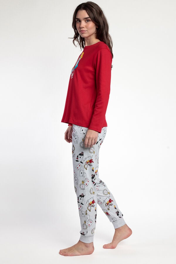 Admas Pijama Alice no País das Maravilhas A vermelho