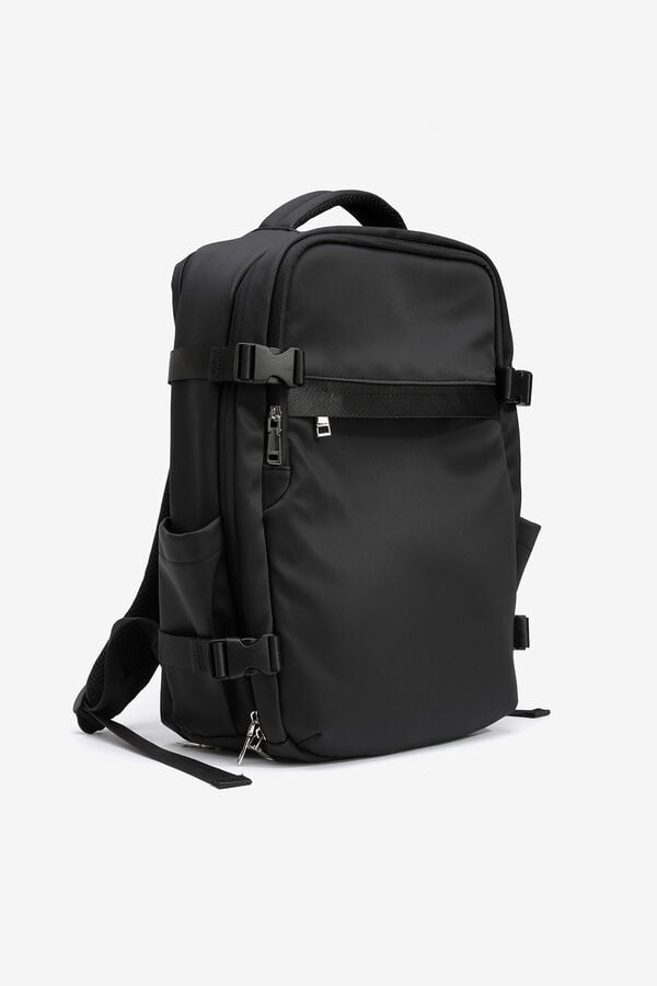 Vilanova Mochila de fim de semana acolchoada preto