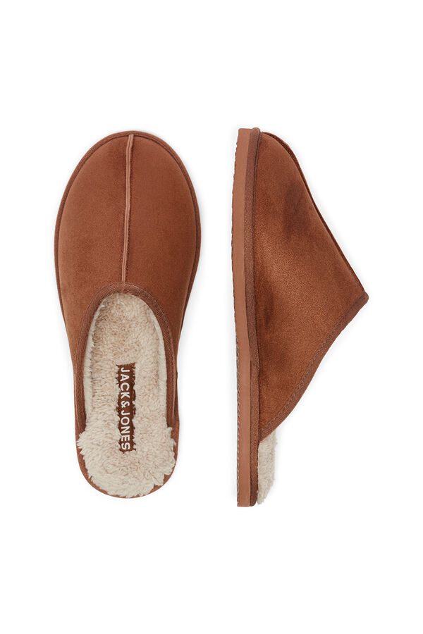Jack & Jones Chinelos de borrego cru