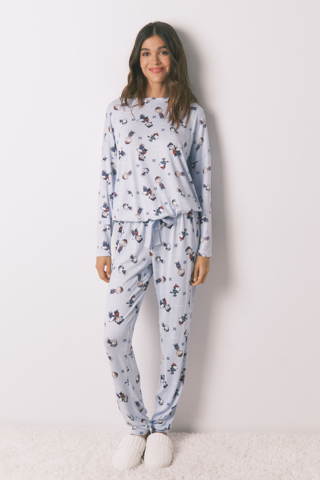 Women'secret Pijama comprido super macio do Snoopy