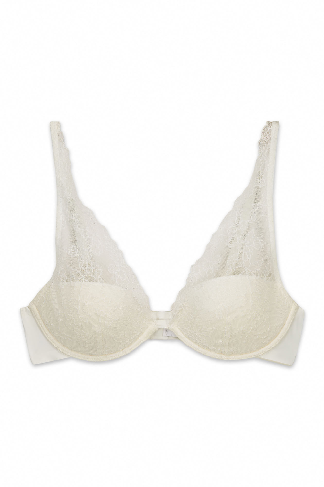 Women'secret Soutien halter em renda branco INTUITIVE