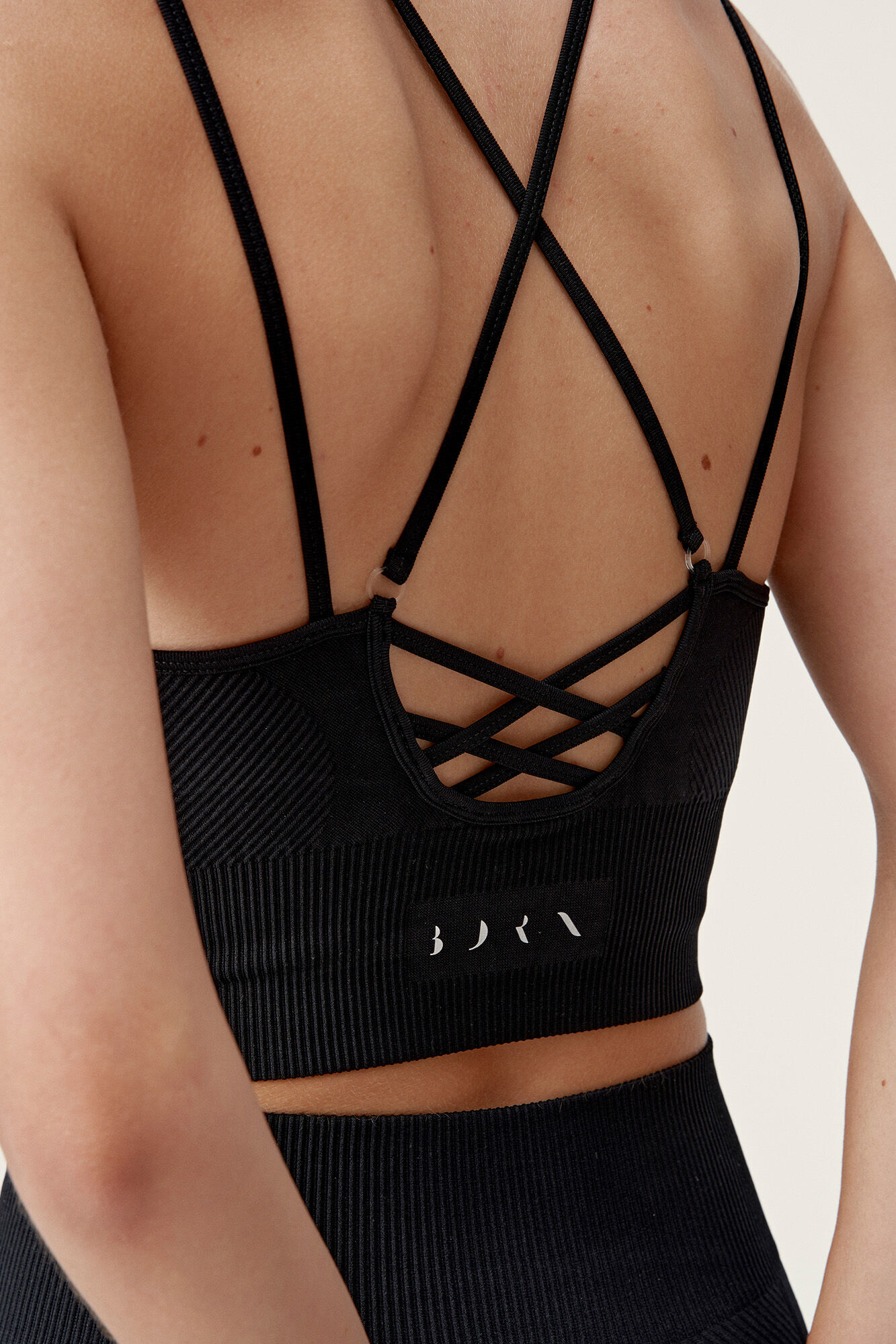 Born Living Yoga Top India Black