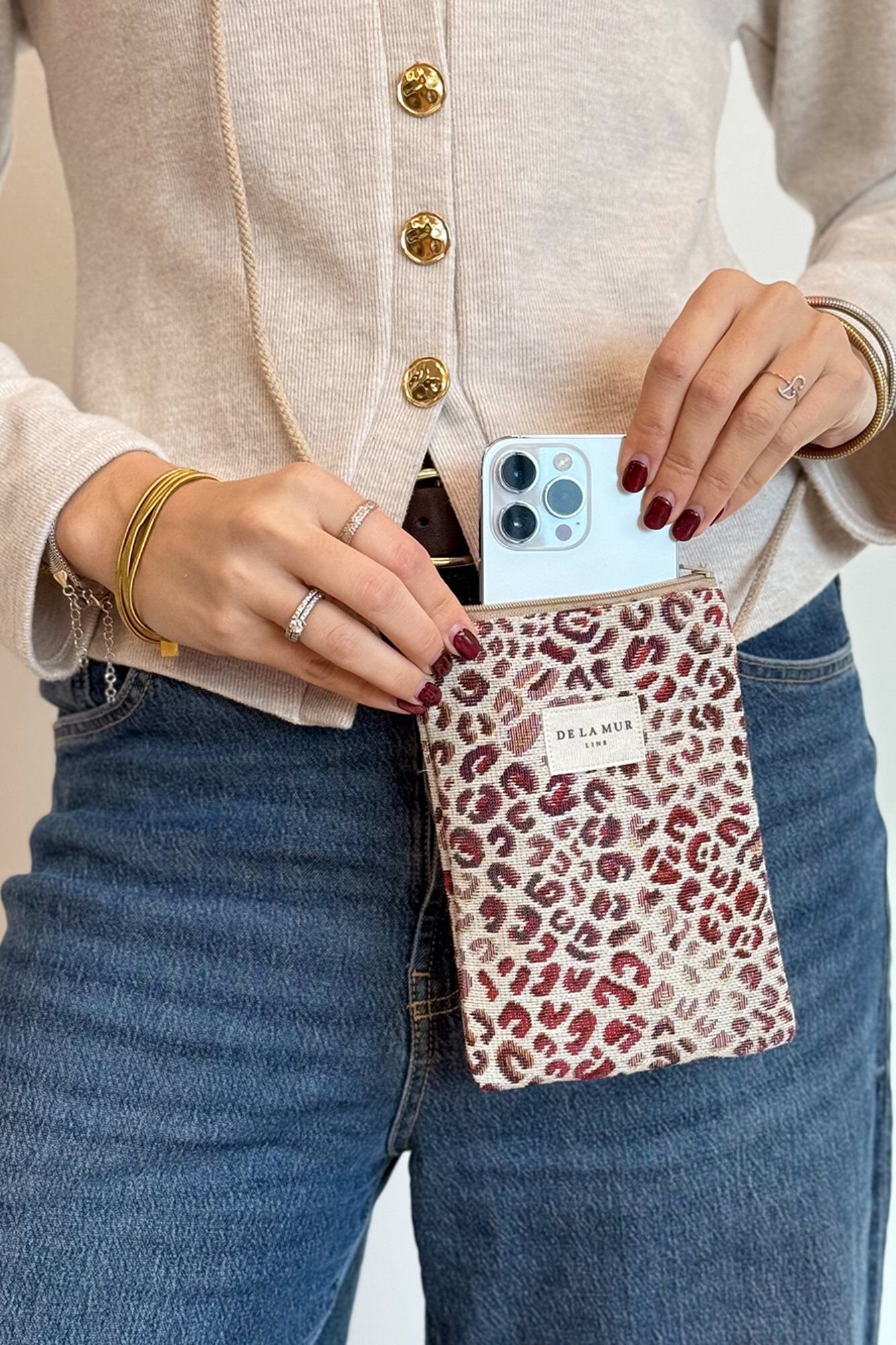 De La Mur Bolsinha para Telem&oacute;vel Talco