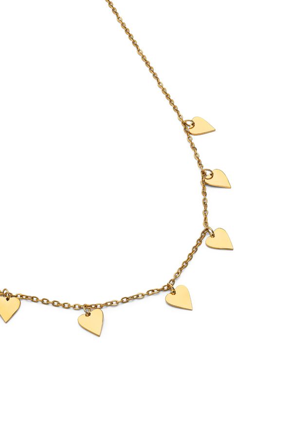 Singularu Collar Passion Acero Ba&ntilde;o Oro  amarillo