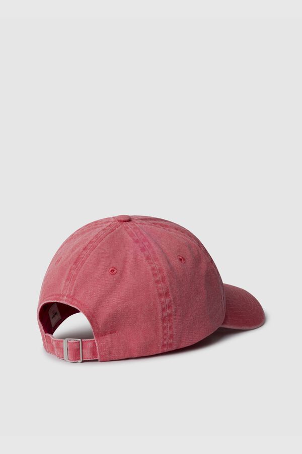 Pepe Jeans Straw cap with front logo red