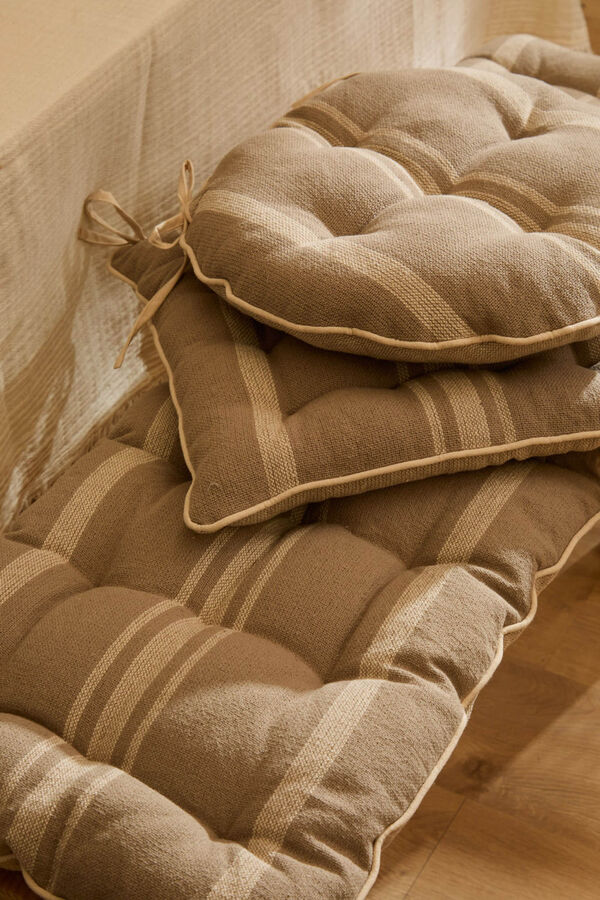 Calma House Almofada para banco em pedra Sorento cinzento