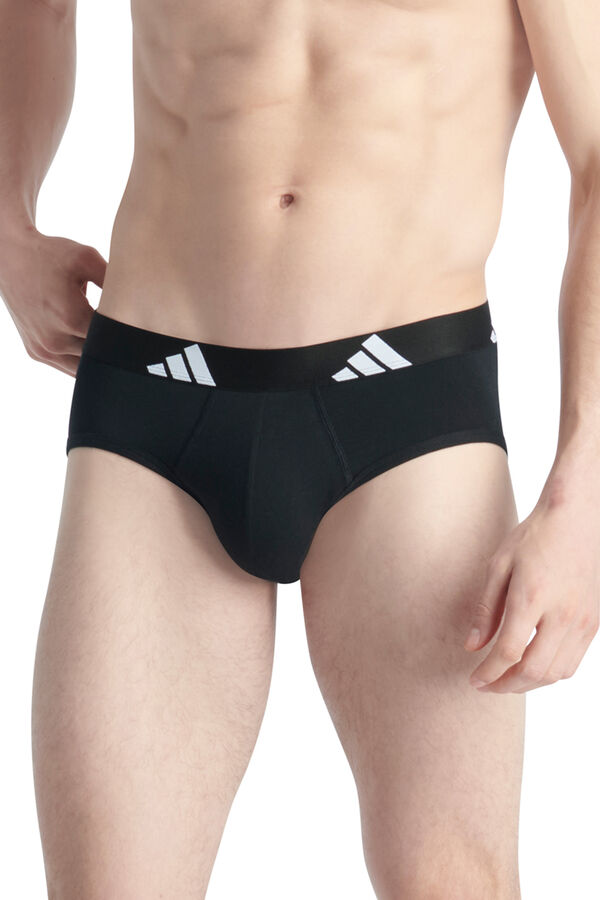 Adidas Pacote com 2 cuecas de algodão Active Flex estampado