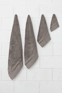 Textura Toalla ducha rizo algodón bambú 70x140cm.