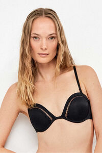 Gisela Top biqu&iacute;ni bandeau decote pronunciado