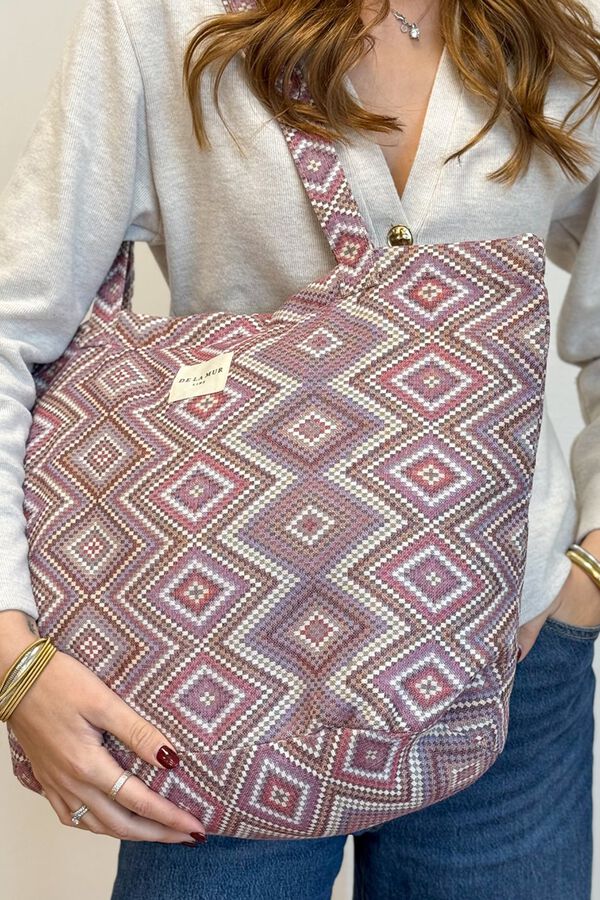 De La Mur Mala Grande Fecho-&eacute;clair Nana rosa