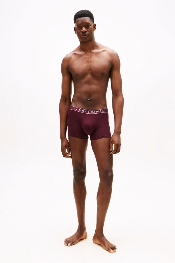 Tommy Hilfiger Pacote com 3 Boxers de Algod&atilde;o estampado