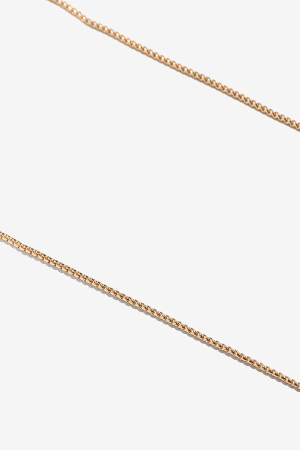 Vilanova Cadena para gafas de acero amarillo